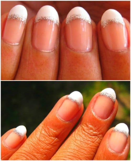 French mani Touch up