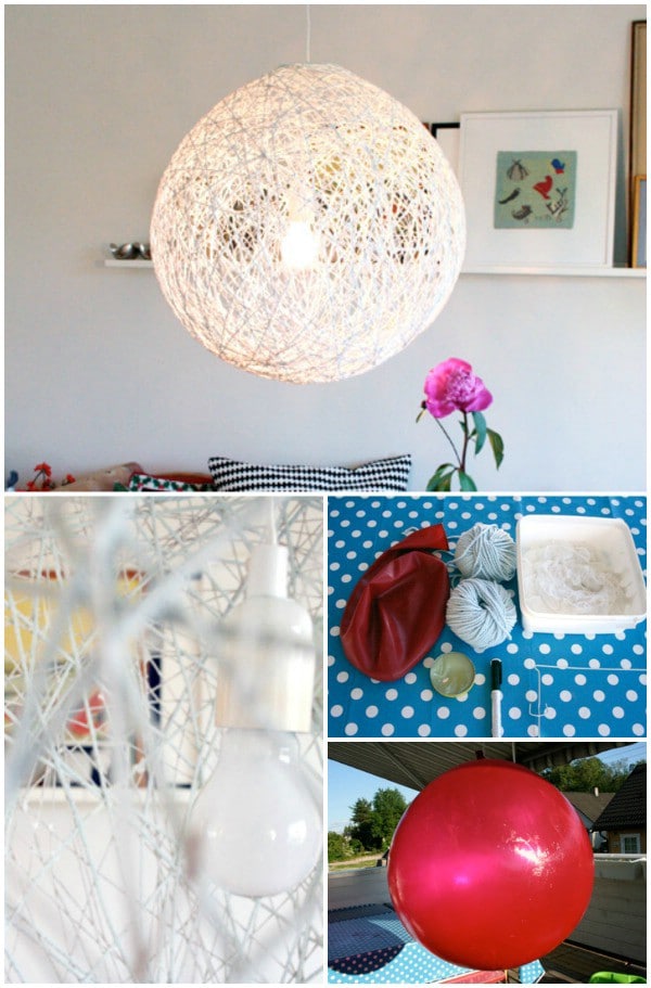 16 Genius DIY Lamps and Chandeliers To Brighten Up Your Home