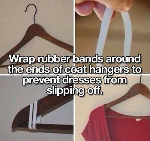 Keep Clothes on Hangers