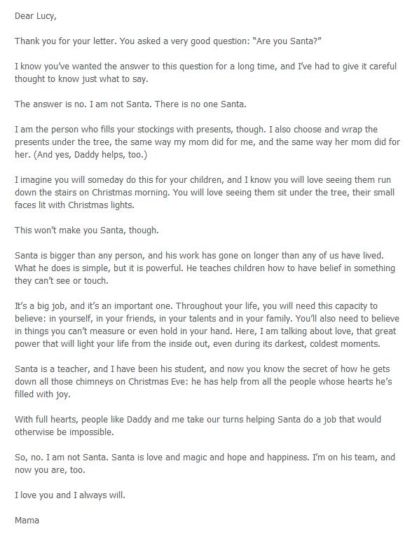 Martha Brockenbrough - Santa Letter - 4 Heartwarming Letters to Explain Santa to Your Kids