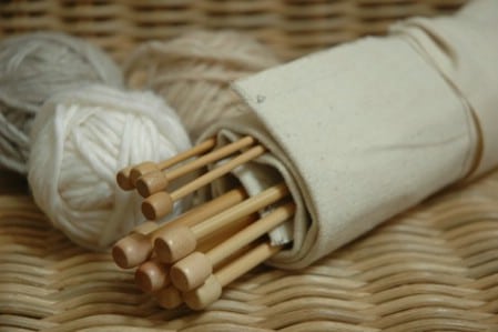 Knitting Roll-Up Case