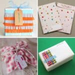 4 DIY christmas gift wrapping ideas.