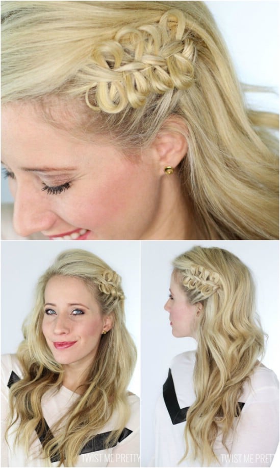 12 Super Cute Diy Christmas Hairstyles For All Lengths Diy