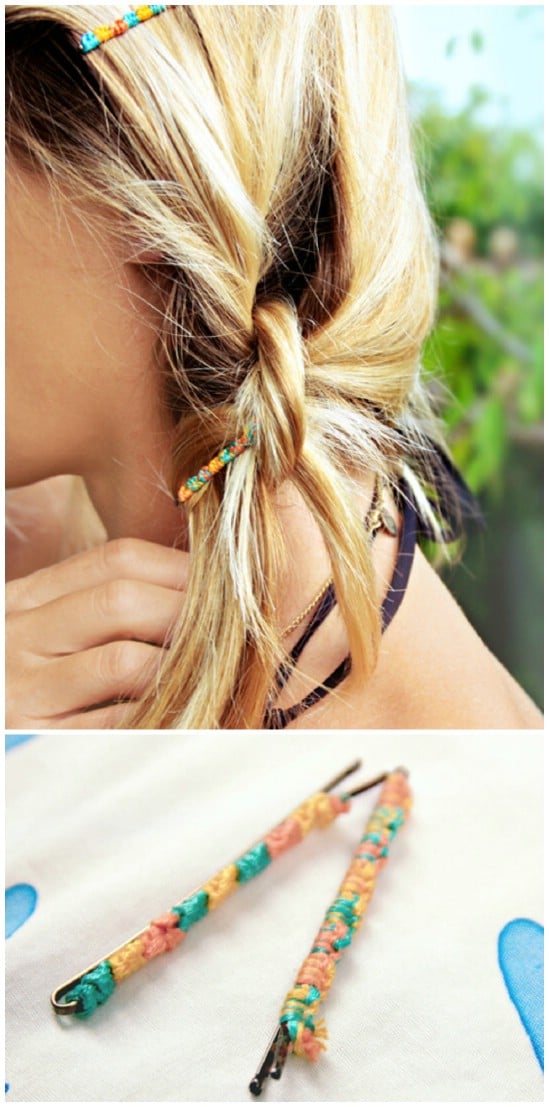 Embellished Pins - 21 Unexpectedly Stylish Ways to Wear Bobby Pins