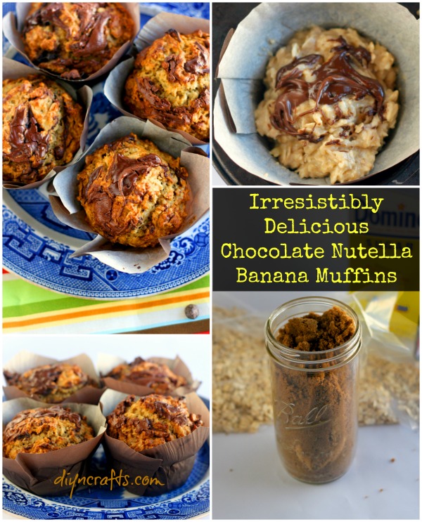 Irresistibly Delicious Chocolate Nutella Banana Muffin Recipe