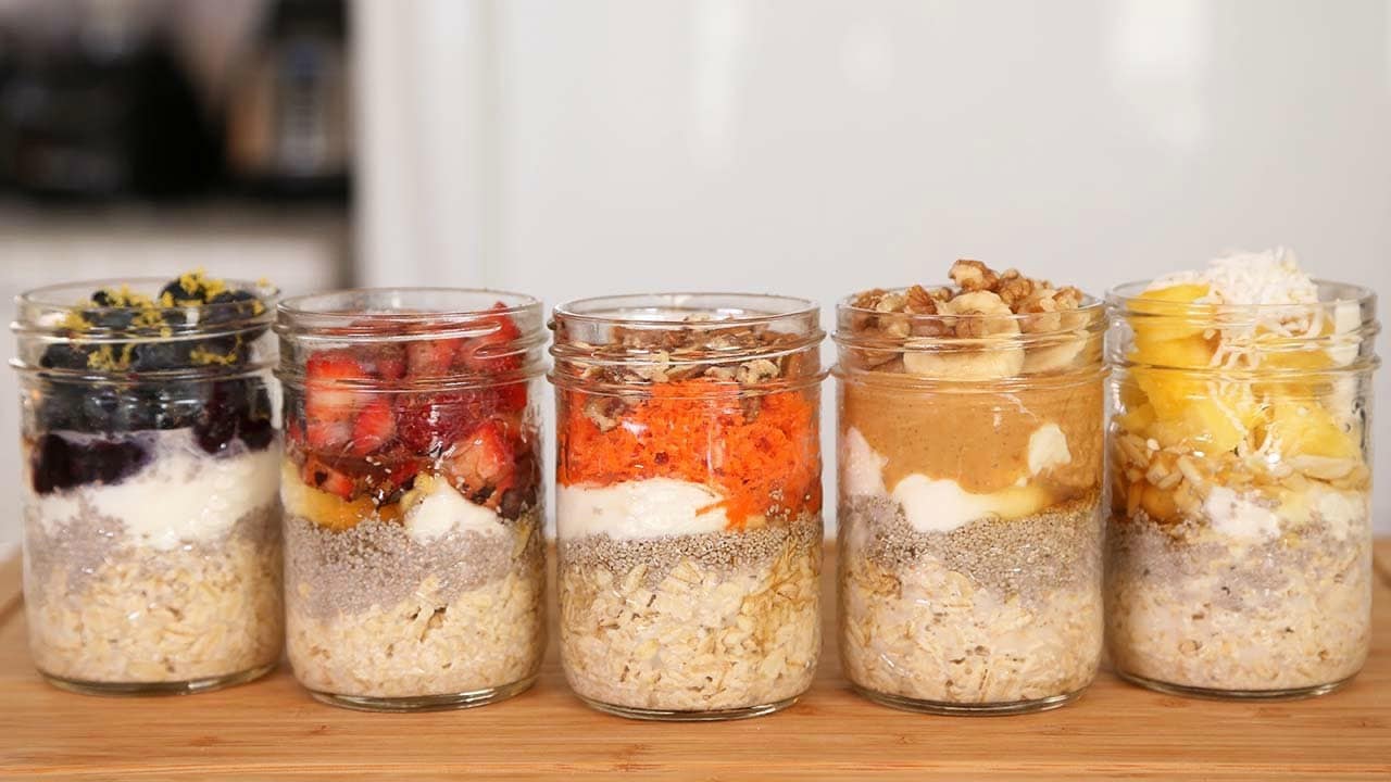 5 Delicious Overnight Oatmeal Recipes for a Quick, Flavorsome and ...