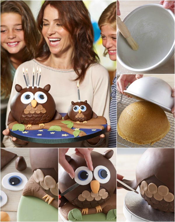 Bake an Adorable and Delicious Owl Sponge Cake
