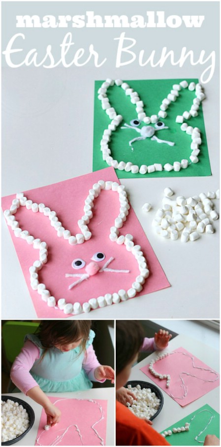 Marshmallow Easter bunny