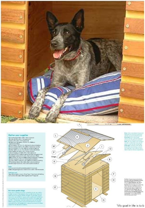 Rustic Home - 15 Brilliant DIY Dog Houses With Free Plans For Your Furry Companion