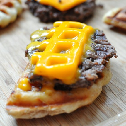 Waffleburgers - 35 Delicious Foods You Didn't Know You Could Cook in Your Waffle Iron