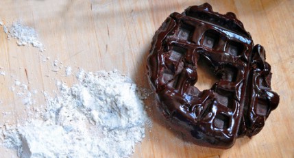 Chocolate donuts - 35 Delicious Foods You Didn't Know You Could Cook in Your Waffle Iron