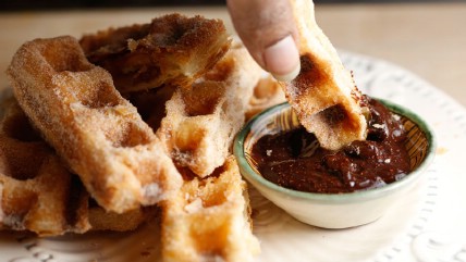 Churros - 35 Delicious Foods You Didn't Know You Could Cook in Your Waffle Iron