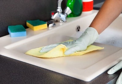 Disinfect your dishrags and sponges - 51 Extraordinary Everyday Uses for Hydrogen Peroxide