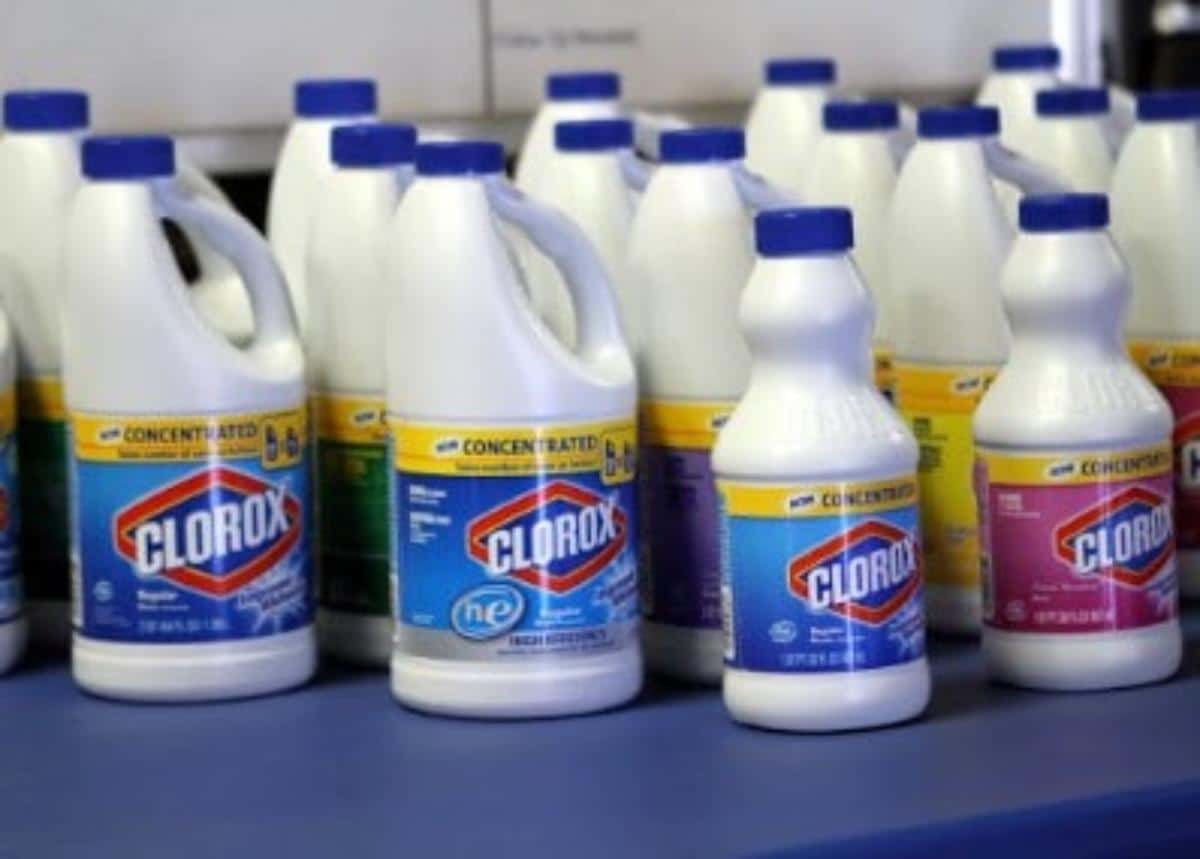 Bleach containers