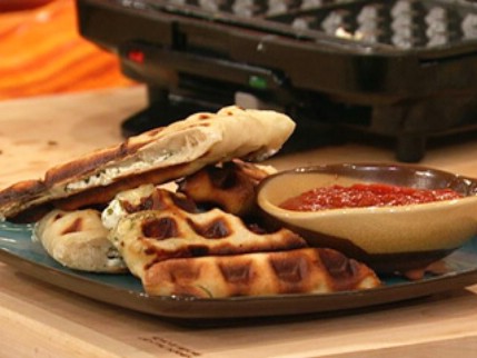 Calzone - 35 Delicious Foods You Didn't Know You Could Cook in Your Waffle Iron
