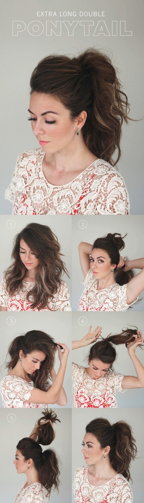 20 Perfect Ponytail Tutorials – Turning the Ordinary Into ...