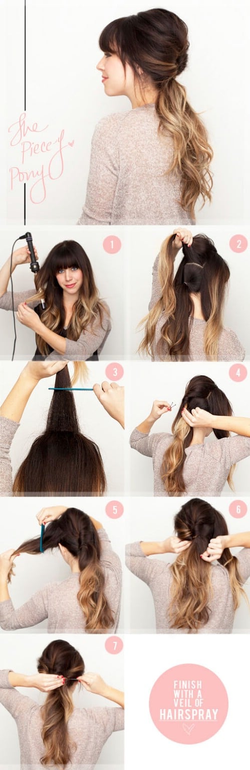 20 Perfect Ponytail Tutorials – Turning the Ordinary Into Extraordinary -  DIY & Crafts