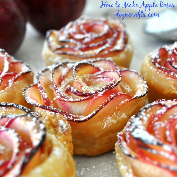 Yummy so doing this... How to Make Apple Roses – the Dainty, Delectable, Drool-Inducing Dessert