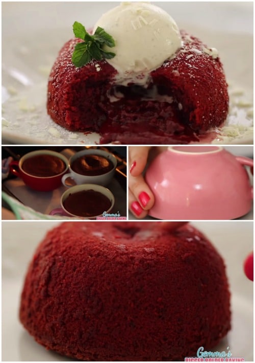 Is it a Red Velvet? Is it a Lava? No, it’s a Drool-Worthy Red Velvet Lava Cake!...