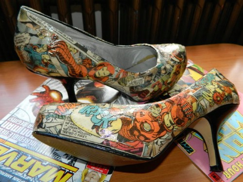 Comic Book Shoes