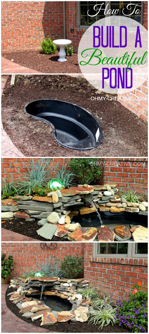 30 Creative And Stunning Water Features To Adorn Your Garden Diy Crafts