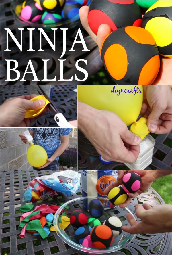 Feeling Stressed or Want to Take up Juggling? Here’s How to Make Your own Ninja Balls!