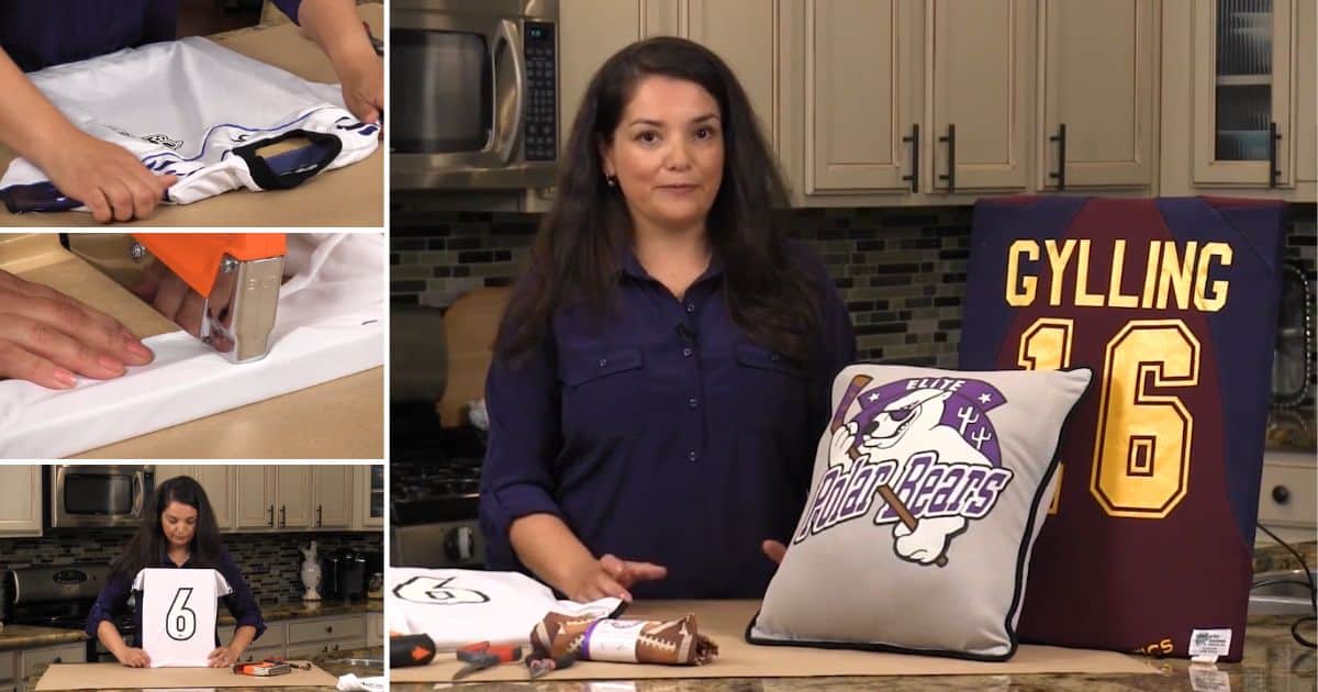 Creative Repurposing: How to Make Art from Old Sports Jerseys - DIY