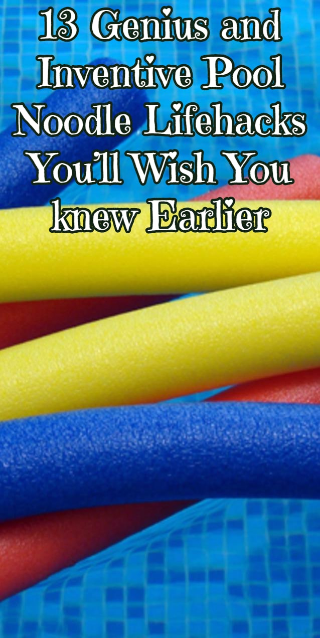 13 Genius and Inventive Pool Noodle Lifehacks You’ll Wish You knew Before