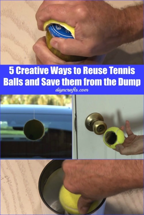 5 Creative Ways to Reuse Tennis Balls and Save them from the Dump