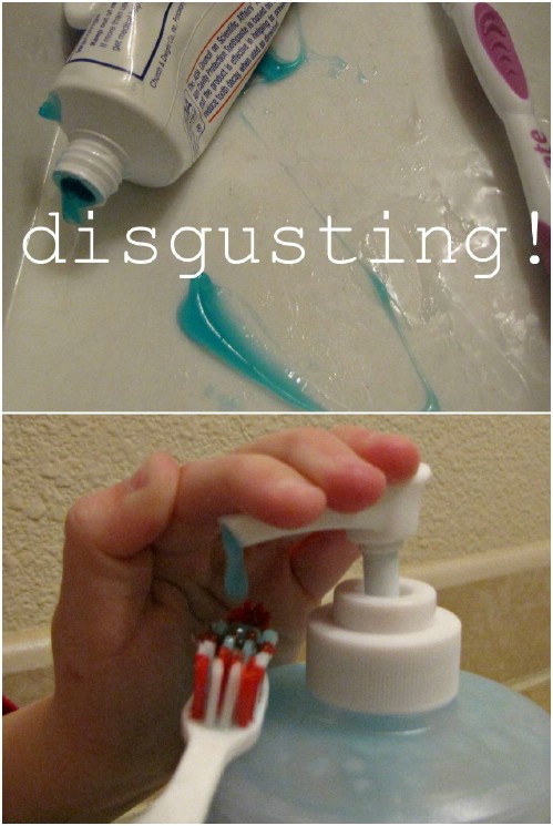 Tidy Up the Toothpaste