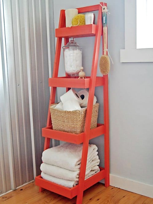 DIY Storage Ladder