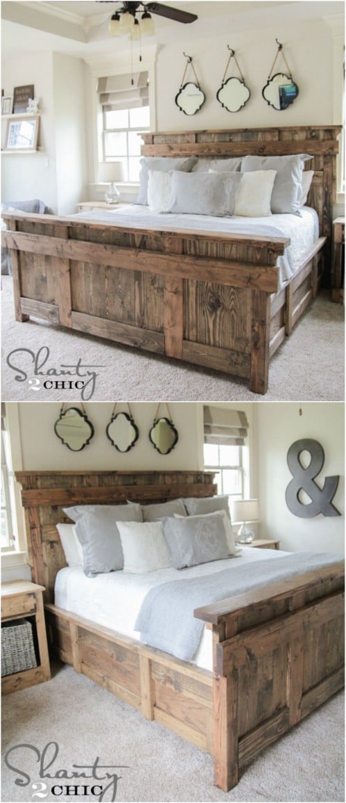 21 Diy Bed Frame Projects – Sleep In Style And Comfort - Diy & Crafts