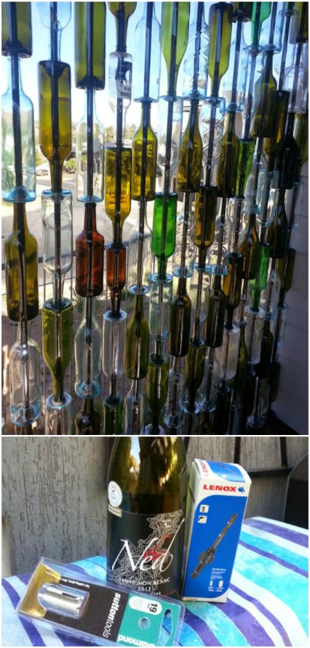 Creative Glass Bottle Wall Ideas new york 2021