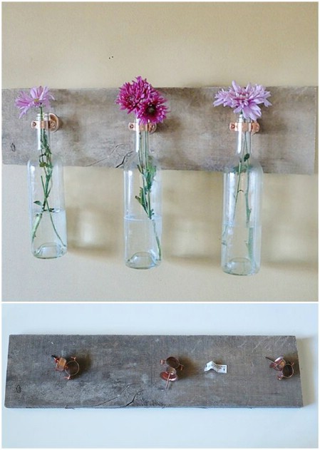 Hanging Wall Vases