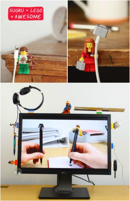Lego Cable Holder
