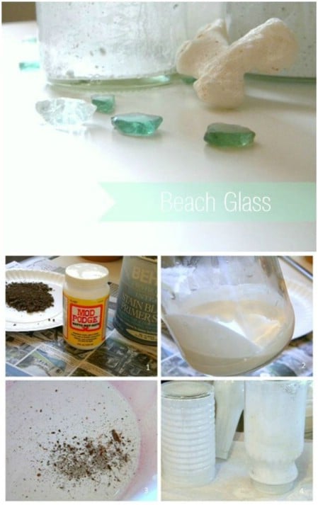 Beach Glass Bottle