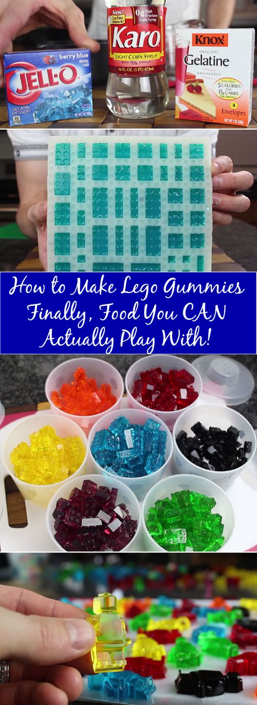 How to Make Lego Gummies – Finally, Food You CAN Actually Play With!