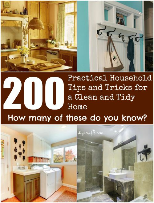 200 Practical Household Tips and Tricks for a Clean and Tidy Home! Gigantic organizing and cleaning lifehack collection!!