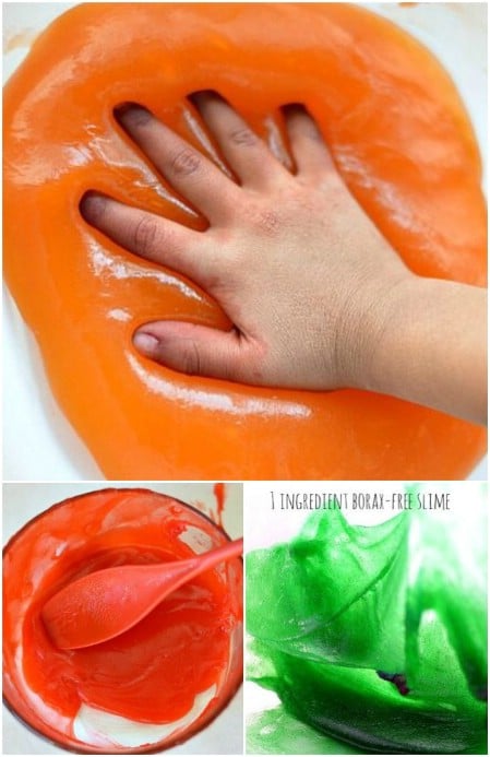 Create really cool slime using fiber supplements.
