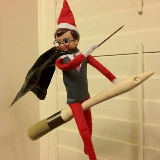 Elf on the Shelf and the Sorcerer’s Stone