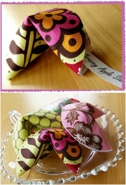 Fabric Fortune Cookies