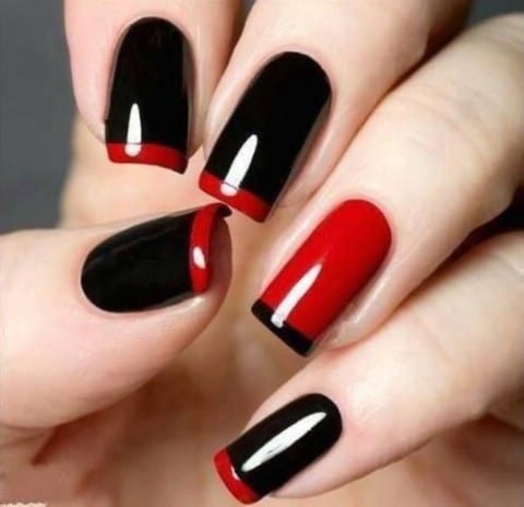 Black and red minimalism