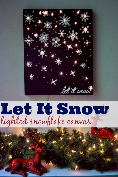 Let It Snow Canvas