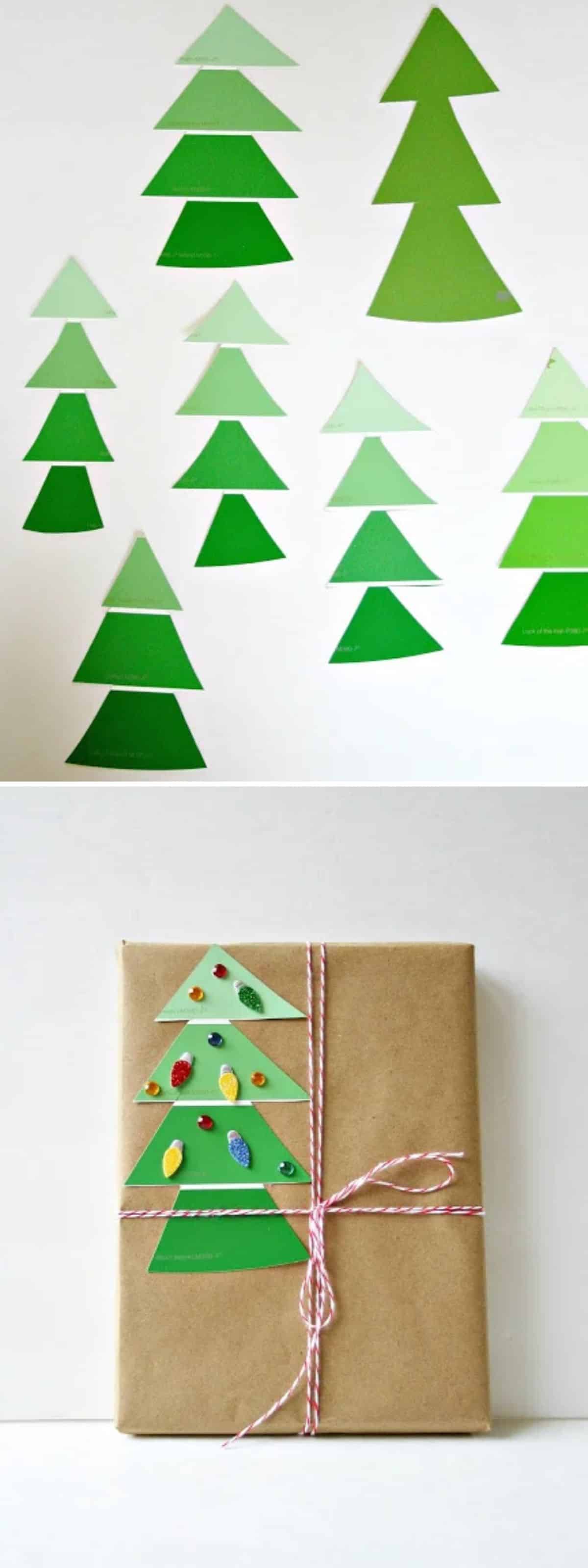 Paint Chip Gift Tags