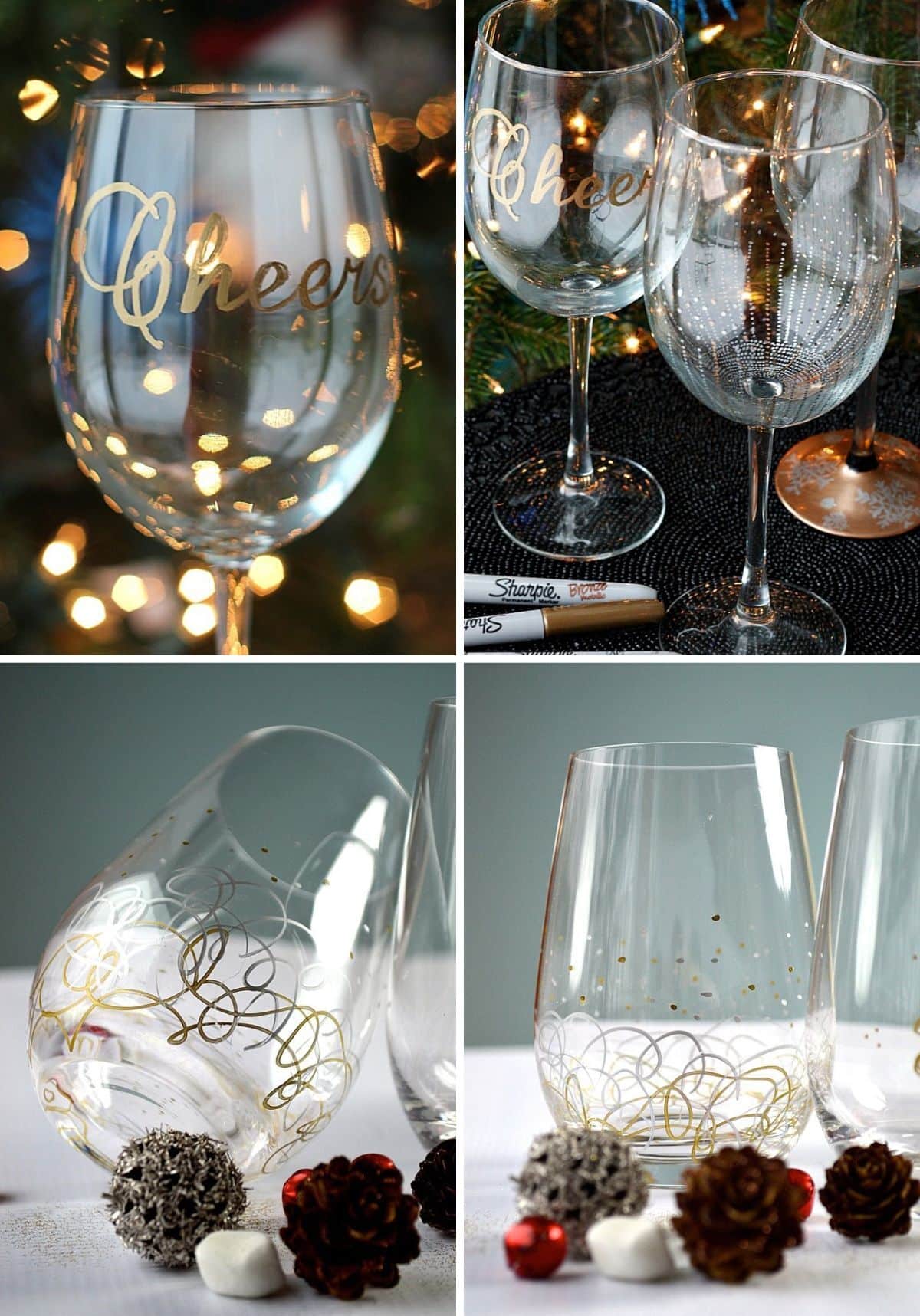 Glass Decorating with Sharpies
