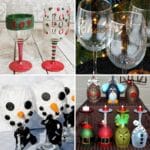 4 Cute and Clever Painting Ideas to Christmas-ify Your Wine Glasses