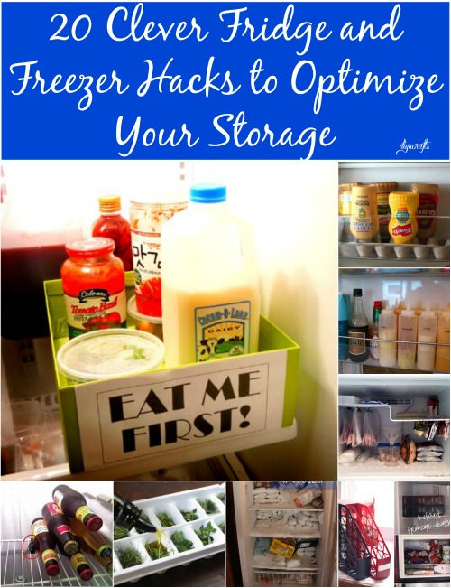 20 Clever Fridge and Freezer Hacks to Optimize Your Storage {Genius Ideas}