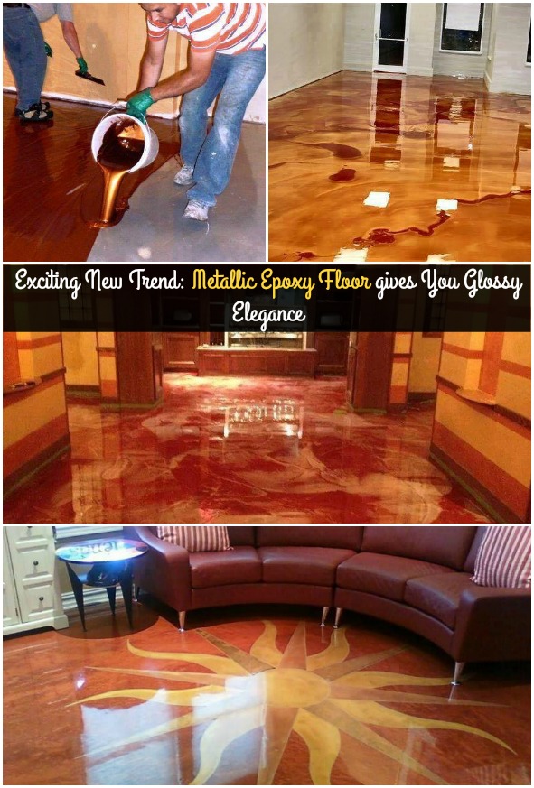 Exciting New Trend: Metallic Epoxy Floor gives You Glossy Elegance! 