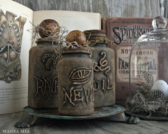 27. Make Occult Apothecary Bottles