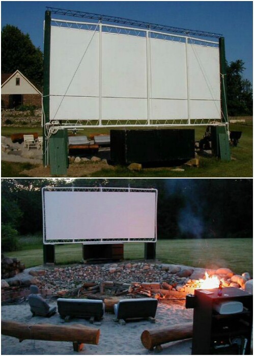 Build a Backyard Movie Theater